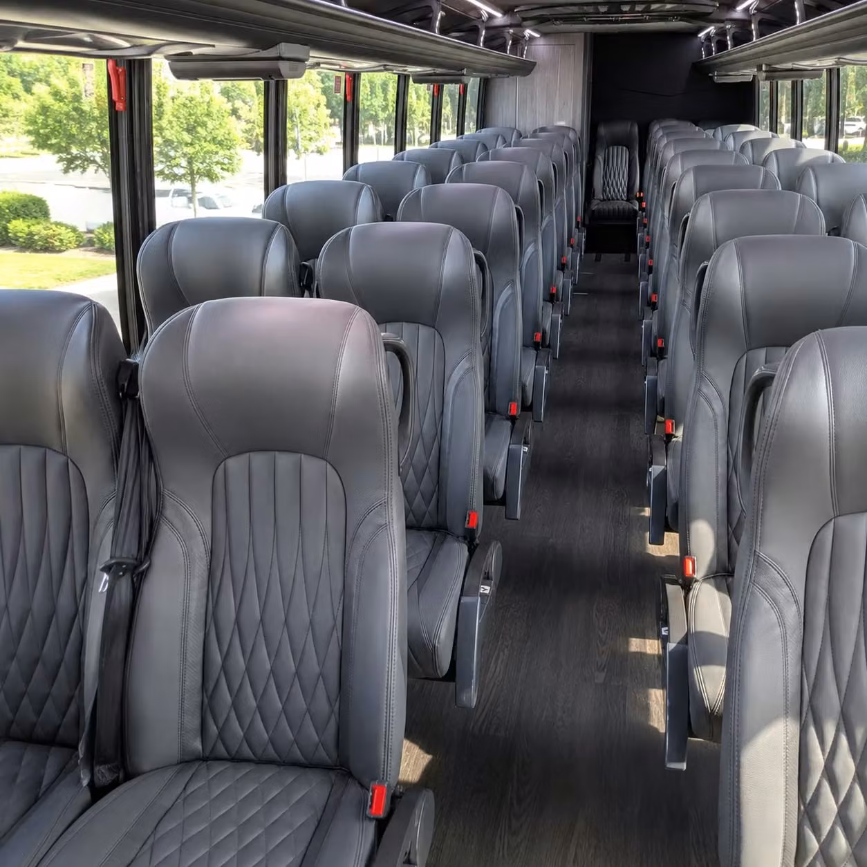 28 passenger minibus inside