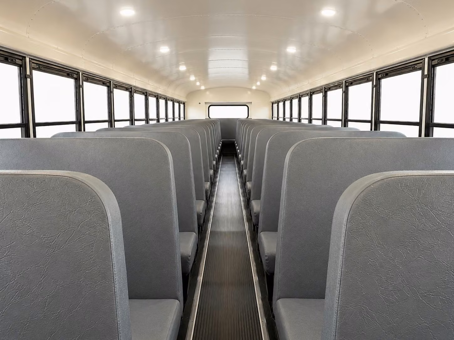 school bus interior